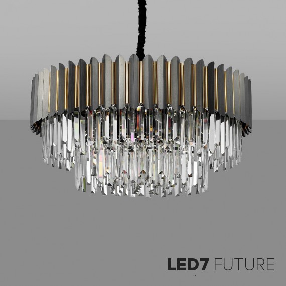 Ritz - Odeon Lux 20 Circle Chandelier